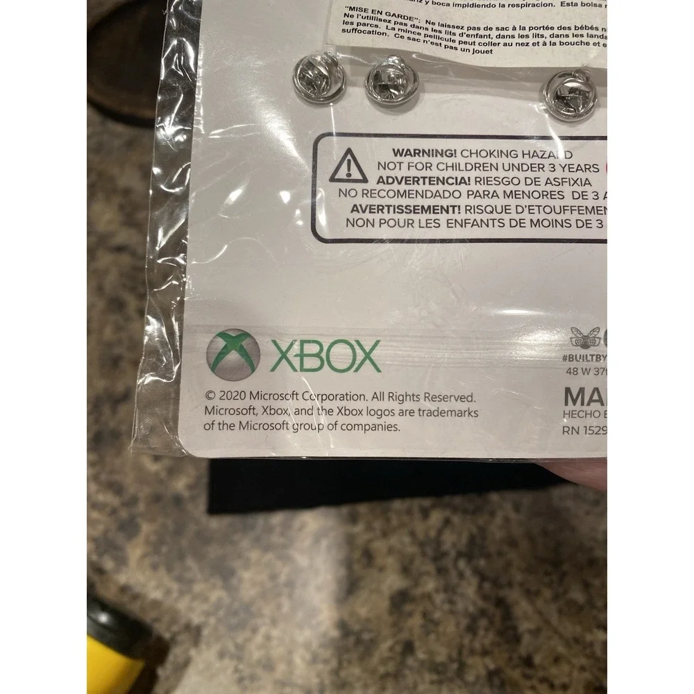 Xbox Official Gear Enamel Pin Set Culturefly New